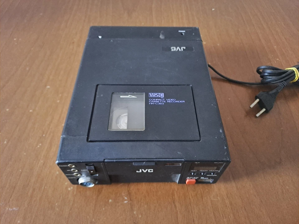 JVC HR-C3 Lettore A Cassette VHS-C  VHSC - Immagine 3 di 4