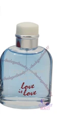 Light Blue Love Is Love By Dolce & Gabbana Tester 4.2 oz  Edt  Men New In Tester
