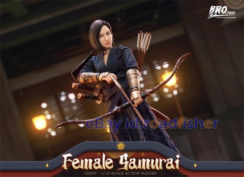 Figura de Acción Samurai Mujer Brotoys LR005 1/12 Modelo Coleccionable EN STOCK - Imagen 7 de 15