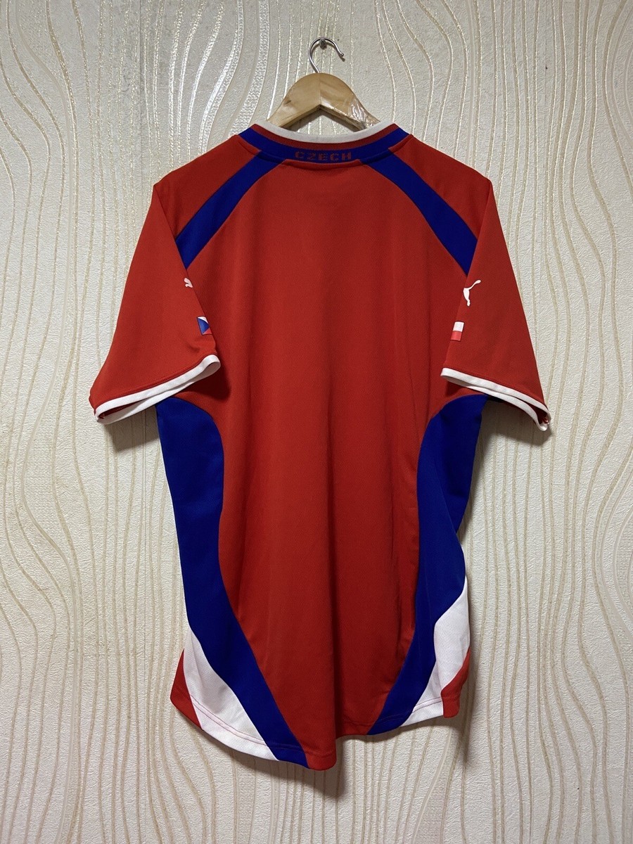 CZECH REPUBLICH 2000 2001 HOME FOOTBALL SHIRT SOCCER JERSEY PUMA