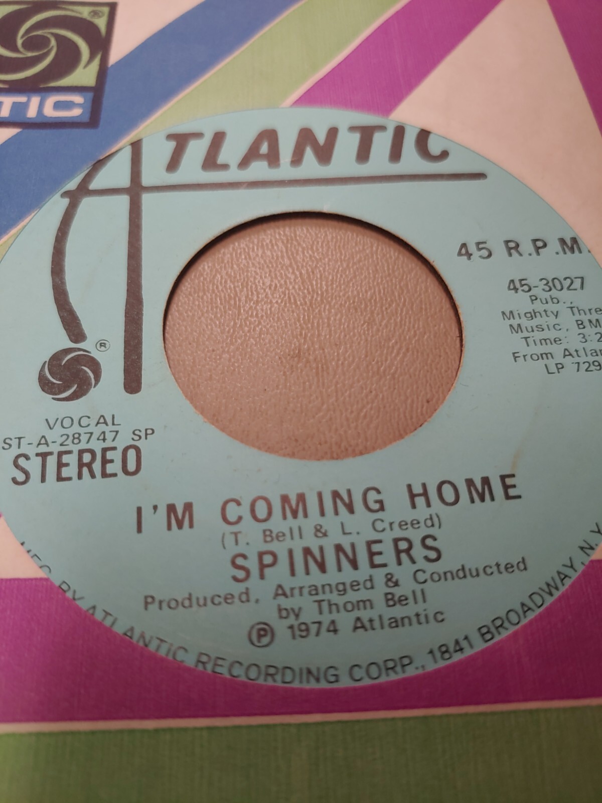 SPINNERS I'M COMING HOME 7