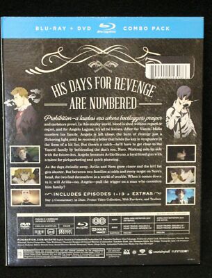 91 Days Complete Anime Series Blu-ray/DVD 4-Discs US Release
