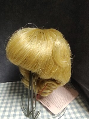Bell Doll Wig Precious 11-12 Blonde Beautiful Elegant Wig. NOS 