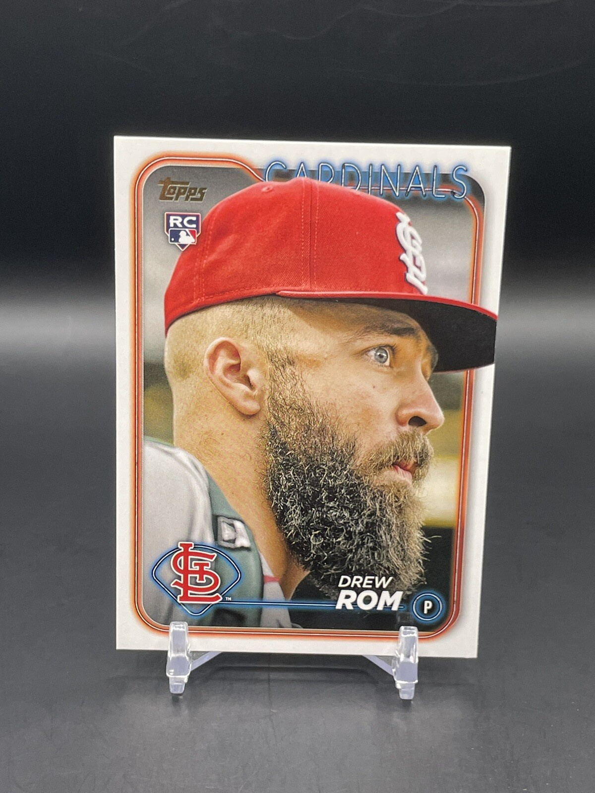 2024 Topps Series 2 Drew Rom RC Golden Mirror Rookie Image Variation #476 A8