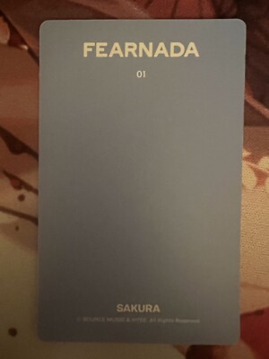 Sakura Official Photocard Le Sserafim Fearnada 2023 Fan Meeting | eBay