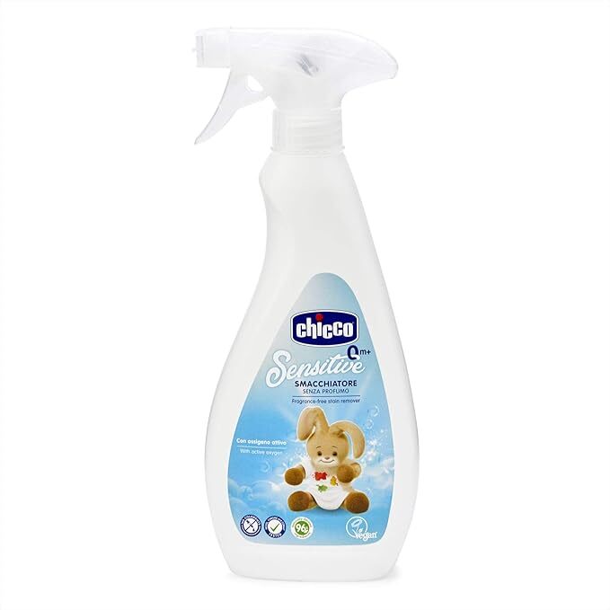 CHICCO SPRAY SMACCHIATORE TESSUTI DA 500ML  0MESI+, 3 PEZZI.