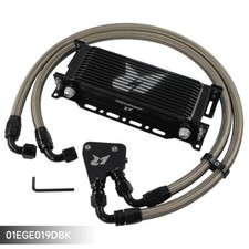 13 REIHIGER MOTORÖLKÜHLER KIT FÜR CHEVROLET CORVETTE C5 C6 LS1 LS2 LS3 SCHWARZ