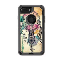Skin Decal for Otterbox Defender iPhone 7 PLUS Case / Dream Catcher Boho Design