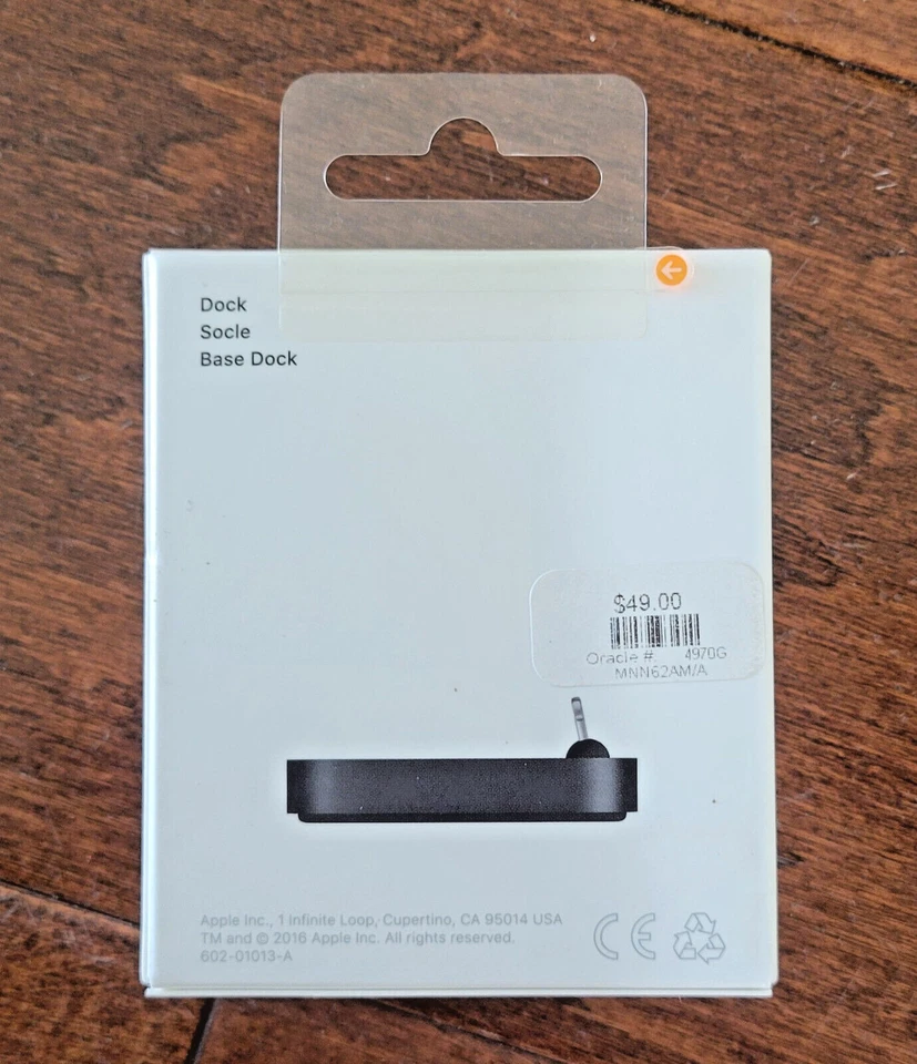 NEW - SEALED - Genuine Apple Lightning Dock - Black - iPhone - FREE SHIPPING!!! - Image 2 of 3