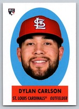 2021 Topps Archives #69PO-5 Dylan Carlson RC 1963 Topps Peel-Off