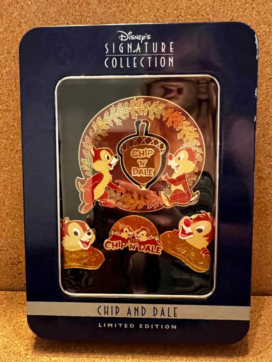Disney 2006 Signature Collection Chip & Dale LE 750 box pin set | eBay