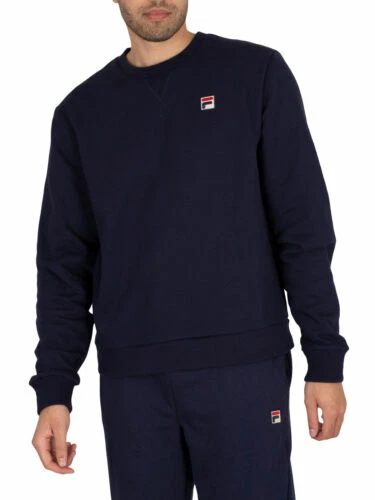 FILA Cotton Crew Neck Hoodies & Sweatshirts for Men