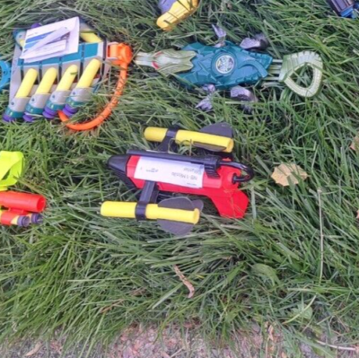Vintage NB-1 Missile Blaster, 1992 Nerf Gun NB-1 Missile Blaster