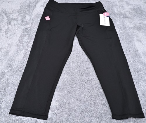 Marika Tummy Control w/ Pockets Mid-Calf Leggings RN 137013 Sz XL 22"