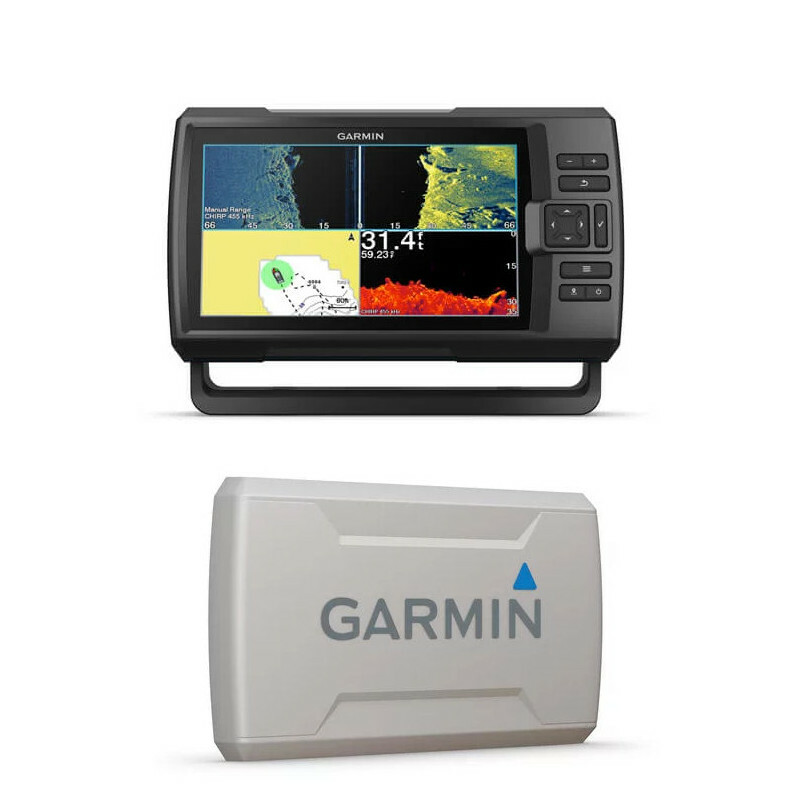 GARMIN Striker Vivid 9SV ecoscandaglio con trasduttore GT52HW-TM + COVER