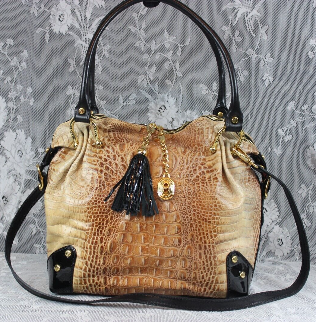 NWT Marino Orlandi Croc leather Bag s-l400.jpg main image 2