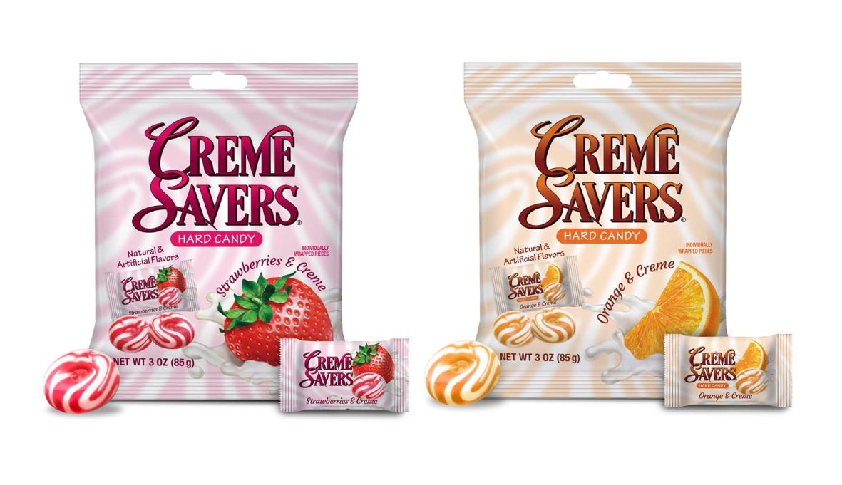 Creme Savers | One Orange and Creme 3oz, One Strawberry and Creme