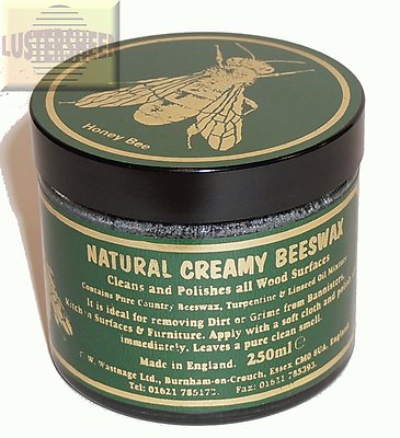 Classic Natural Creamy Beeswax in Dark 250 ml / 8 FL OZ