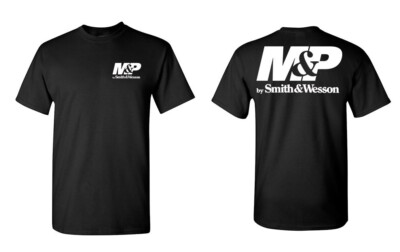M&P By Smith & Wesson T-Shirt Logo on Front and Back