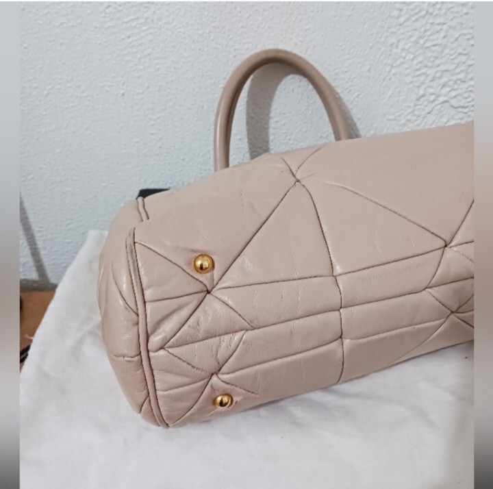 Marc Jacobs Patchwork Klein Frame Blush Leather T… - image 7