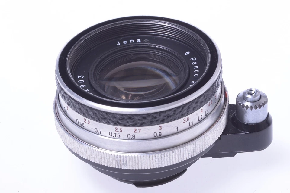 ✅ LENTE PANCOLAR ZEISS 50MM 2.0 *RARO 1er MODELO CROMADO* CÁMARA EXA TOPCON EXA Foto 2 de 4