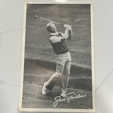 RARE Jack Nicklaus Autographed Photo 5.5 x 8.5