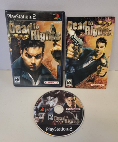 Dead to Rights (Sony PlayStation 2, 2002) PS2 Complete With Manual, Tested