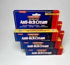 3 Pack! Natureplex Medicated Anti-Itch Cream, Maximum Relief - 1.5 oz each