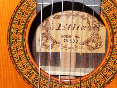 RARITY - TAKAMINE ELITE G500 1977 - SWEET AND POWERFUL CLASSICAL