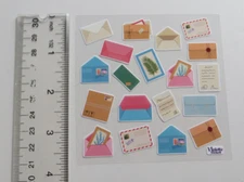Violette Stickers - LETTERS & NOTES - 4x4 Square NEW RELEASE Stickers #K245