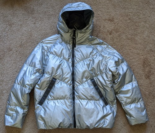 Down-Fill Men's Hooded Puffer Jacket 