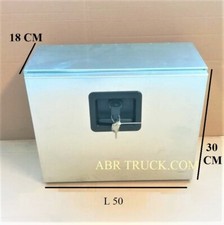 CASSETTA PORTA ATTREZZI ZINCATA PIAGGIO PORTER 50 X 30 X 18 CAMION TRATTORE