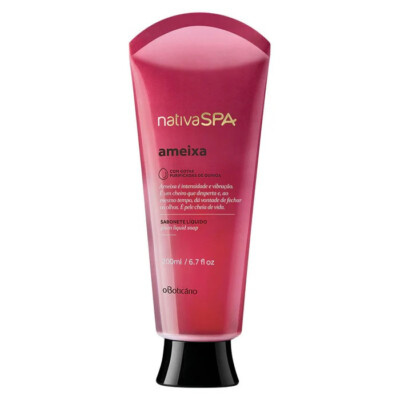 Sapone Liquido Prugna Nativa Spa, o Boticario, ameixa.   