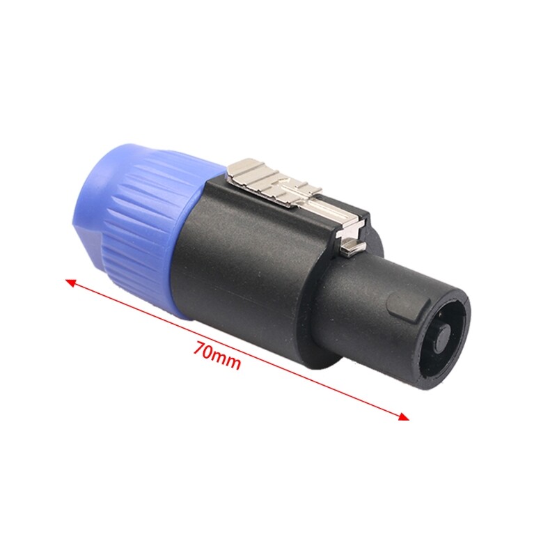 TsoLay Speaker Plug Twist Lock 4 Pole Speaker Plug Compatibile Con - Foto 3