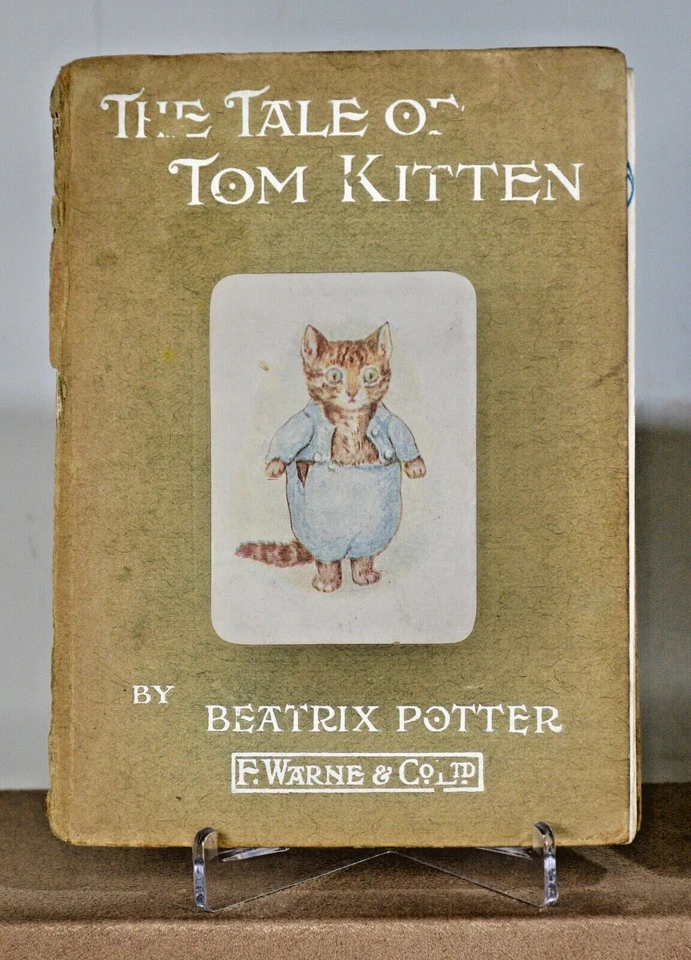 Beatrix Potter Lot of 3 Books The Tale of Tom Kitten, Mr. Tod & Puddle-Duck 1st - Imagem 2 de 4