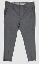Michael Kors Men's Gray Houndstooth Stretch Suit Pants Size 32W