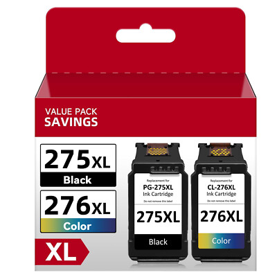 PG-275XL CL-276XL Ink Printer for Canon PIXMA TR4720 TR4722 TS3520 TS3722 Lot