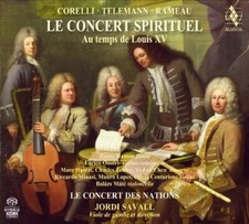 Jordi Savall - Concert Spirituel: Music from Time of Louis XV Used Very Good SA