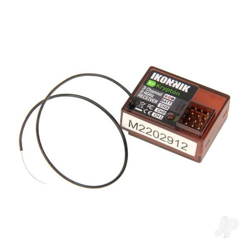 Ikonnik ET3 3 Channel 2.4GHz Steering Wheel Transmitter and All Weather Receiver - Picture 8 of 8