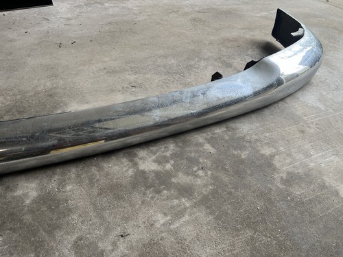 VINTAGE Original OEM MG A308B Complete Chrome Front Bumper Assembly + Brackets - Picture 17 of 17