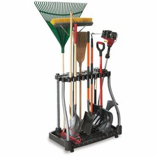 Black Tool Tower Storage Rack Garage Utility ...
