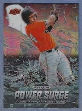 2021 Panini Draft Power Surge Silver Prizm #12 Christian Encarnacion-Strand RC