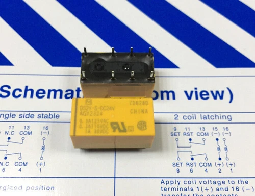 Relé 24V Panasonic DS2Y-S-DC24V DS2YSDC24V 10 un. - Nuevo Envío Gratuito - Imagen 1 de 1