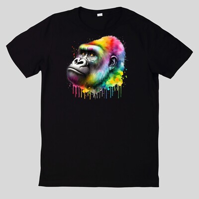 T-Shirt Regenbogentiere Baumwolle Fun Spaß Sprüche Lustig Cartoon