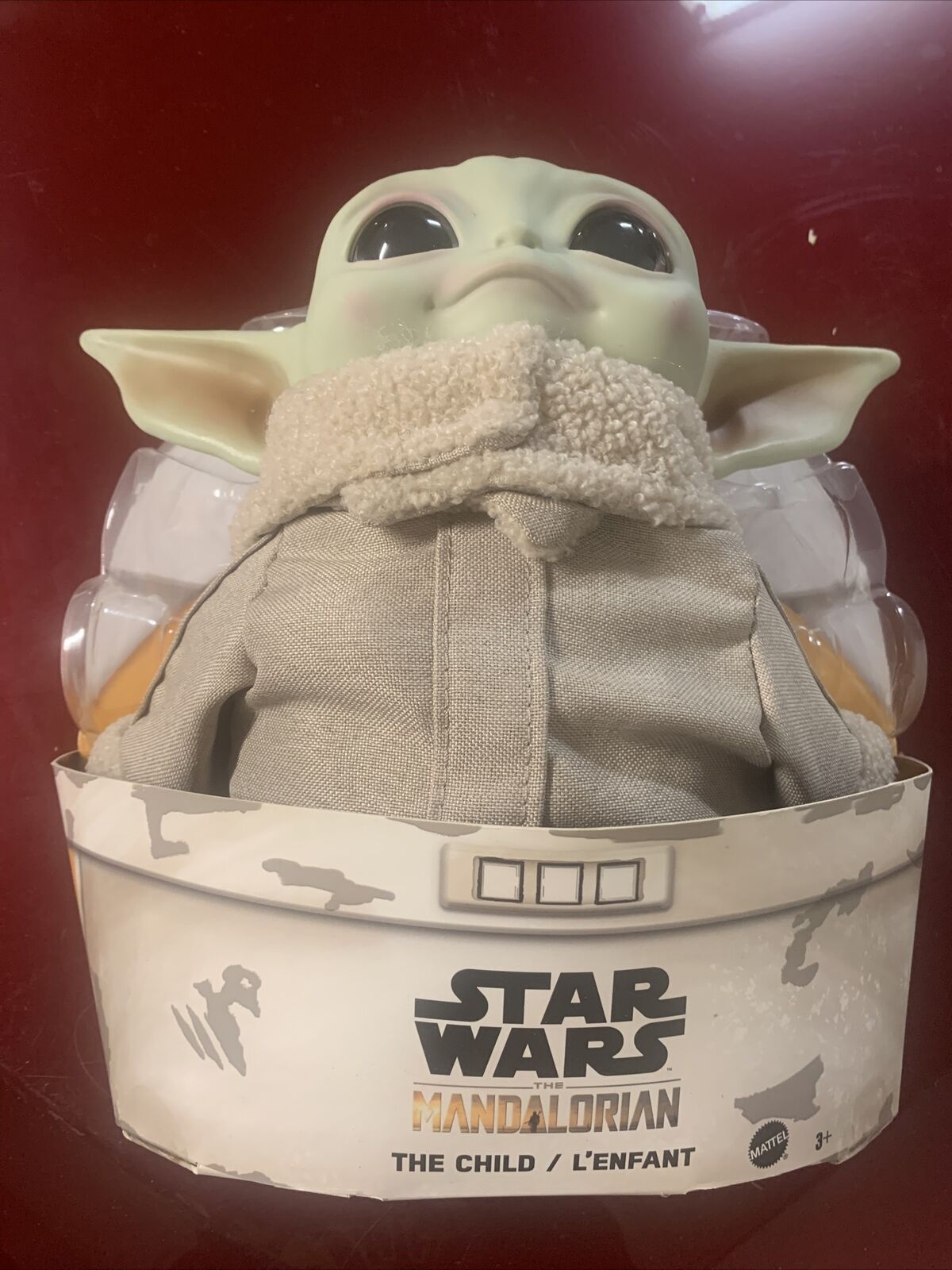 New Star Wars Mandalorian The Child 11" Plush Baby Yoda Grogu Doll Mattel