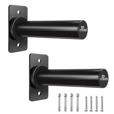 Wall Mounted Weight Plate Holder, Fit 2inch Olympic Weight Plates, Max Weight...