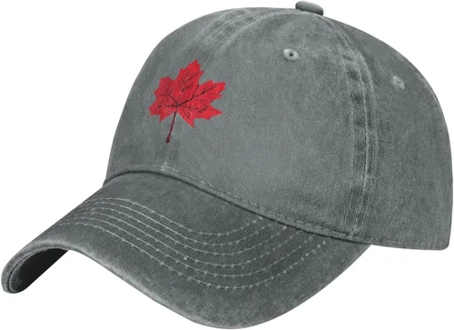 Customized Canadian Maple Leaf Baseball Cap Dad Hat Trucker Hat Adjustable Unise - Bild 10 von 24