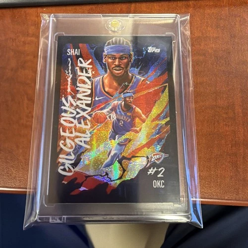 2025-26 Topps Chrome Shai Gilgeous-Alexander Ultra Violet All-Stars Case Hit SSP