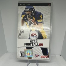 EA Sports NCAA Football 09 Sony PSP (2008) UMD E NTSC-U/C Manual Included