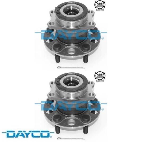 2X Radlagersatz Dayco KWD1462 2 Radlager Satz Links Rechts Hinterachse-image